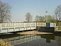 Abord du pont tournant de Padworth