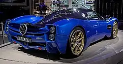 Pagani Utopia (vue de l'arrière)