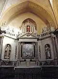 Le retable du Rosaire.
