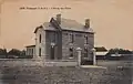 Paimpont : l'école des filles (ouverte en 1911, fermée en 1976).
