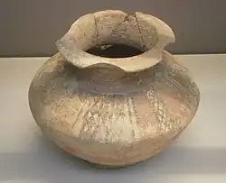 Jarre peinte de la période de Djemdet-Nasr (v. 3100-2900 av. J.-C). British Museum.