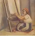 La Tisseuse.