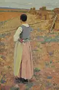 Paysanne et meules, Giverny, 1892
