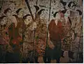 Peinture murale, tombe de Xu Xianxiu.