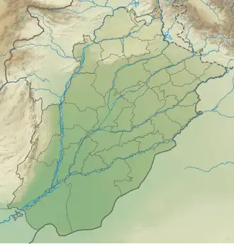 Voir sur la carte topographique du Pendjab