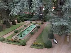 Niel : le jardin.