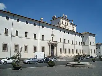 Le palais Chigi.