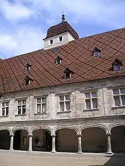 Palais Granvelle de Besançon (Doubs).