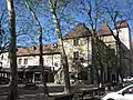 Palais côté promenade Granvelle.