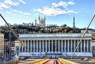 Palais de justice historique de Lyon (XIXe siècle) (sous la Basilique Notre-Dame de Fourvière)