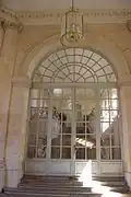 Vue depuis le vestibule