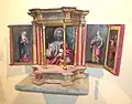 Tabernacle de Honorat Rigau, 1609 (ouvert).