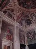 Les fresques de l'atrium.