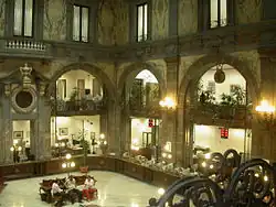 Palais Zevallos, cour intérieure
