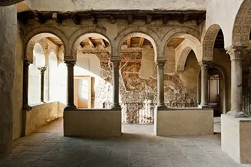 Partie cavedium interne du musée du XVIe&nbsp;siècle.
