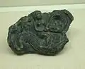 Fragment d'une tablette en pierre de Gandhara.