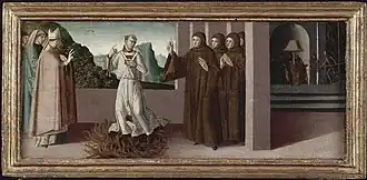 Peter Igneus traversant les flammes, Musée du Louvre, Paris