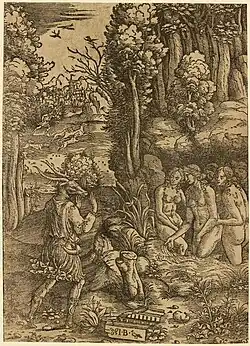 Diane et Actéon.