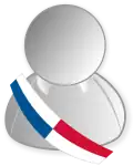 Représentation de l’écharpe présidentielle du Panama