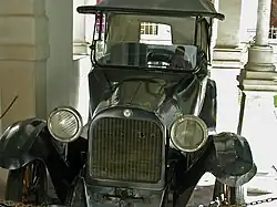 Dodge 30-35 dans laquelle fut assassiné Francisco Villa, aujourd'hui exposée au musée de Chihuahua.