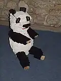 Panda réalisé par Marie-Pascale Marsaly