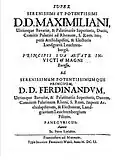 Panégyrique  1651