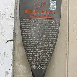 No 4 : Panneau Histoire Barrière de Belleville.