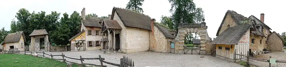 Vue panoramique de la ferme