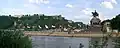 Panorama du Deutsches Eck.