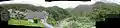 Panorama depuis Tramezaïgues sur la vallée.