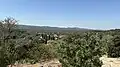 Panorama depuis les hauteurs du village.