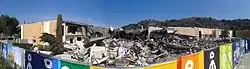 Panorama des dégâts le 15 mars 2014.
