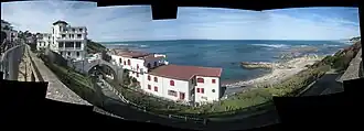 Panoramique de la terrasse.