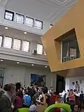 Hall de l'établissement de Pantin (pendant les journées du patrimoine 2018).