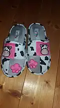 Paire de mules d'intérieur (XXIe&nbsp;siècle).