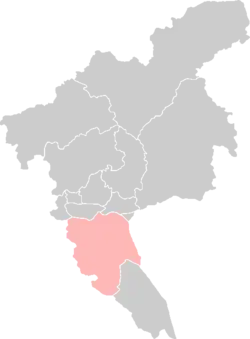 Localisation de District de Panyu