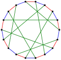 L'indice chromatique du graphe de Pappus est~3.