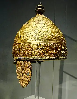 Le casque d'Agris (musée d'Angoulême).
