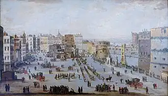 Parade militaire à Naples, musée des Beaux-Arts de Chartres.