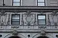 Détail de la façade.