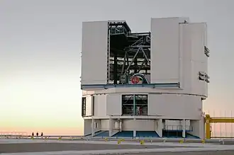 UT1 se prépare aux observations.