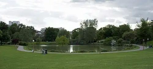 L'étang du parc