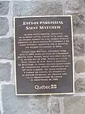 Plaque commémorative