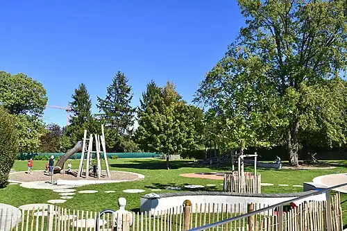 Le parc communal.