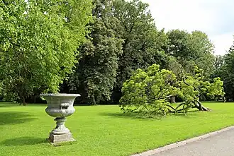 Un coin du parc.