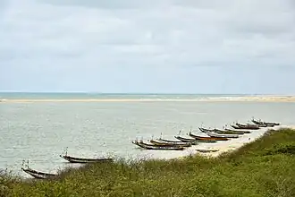 Parc de la Langue de Barbarie, vue sur le fleuve Sénégal et l’océan atlantique By amethives
