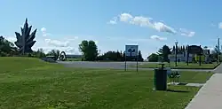 Le monument Feuille d'érable géante
