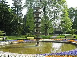 Le parc municipal.