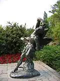 Parc Herăstrău, statue du sculpteur Jef Lambeaux.