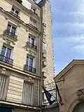 Parement extérieur de l'enceinte de Philippe-Auguste, au no&nbsp;12.
